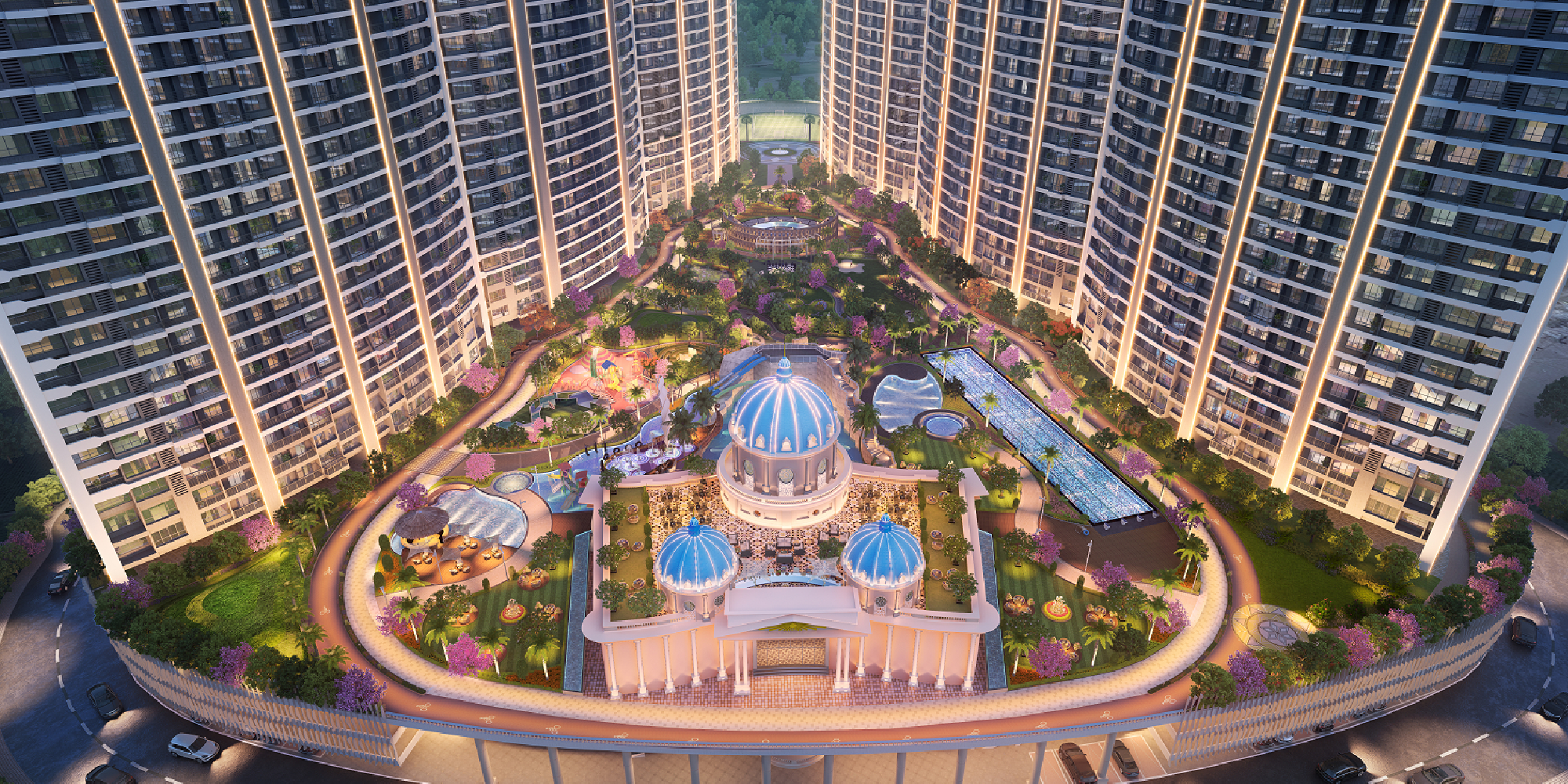 Sai World Empire Kharghar Skyline View